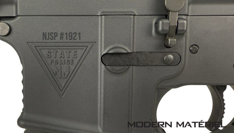 NJSP Badge # Engraving